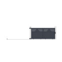 X-Metal Portails en aluminium Aluminium Anthracite