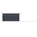 X-Metal Portails en aluminium Aluminium Anthracite