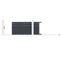 X-Metal Portails en aluminium Aluminium Anthracite
