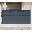 X-Metal Portails en aluminium Aluminium Anthracite