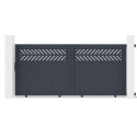 X-Metal Portails en aluminium Aluminium Anthracite