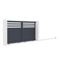 X-Metal Portails en aluminium Aluminium Anthracite