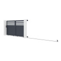 X-Metal Portails en aluminium Aluminium Anthracite