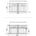 X-Metal Portails en aluminium Aluminium Anthracite