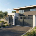X-Metal Portails en aluminium Aluminium Anthracite