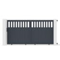 X-Metal Portails en aluminium Aluminium Anthracite