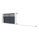 X-Metal Portails en aluminium Aluminium Anthracite