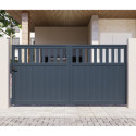 X-Metal Portails en aluminium Aluminium Anthracite