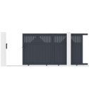 X-Metal Portails en aluminium Aluminium Anthracite