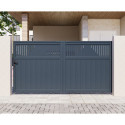 X-Metal Portails en aluminium Aluminium Anthracite