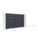 X-Metal Portails en aluminium Aluminium Anthracite