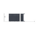 X-Metal Portails en aluminium Aluminium Anthracite