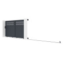X-Metal Portails en aluminium Aluminium Anthracite