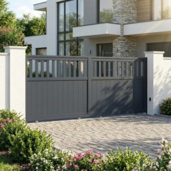 X-Metal Portails en aluminium Aluminium Anthracite