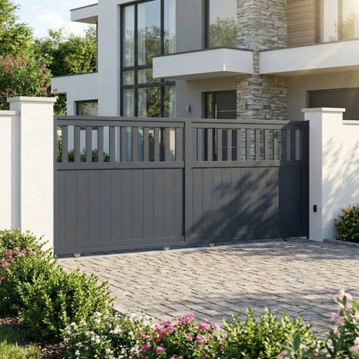 X-Metal Portails en aluminium Aluminium Anthracite