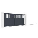 X-Metal Portails en aluminium Aluminium Anthracite