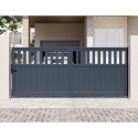 X-Metal Portails en aluminium Aluminium Anthracite
