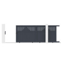X-Metal Portails en aluminium Aluminium Anthracite