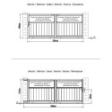 X-Metal Portails en aluminium Aluminium Anthracite