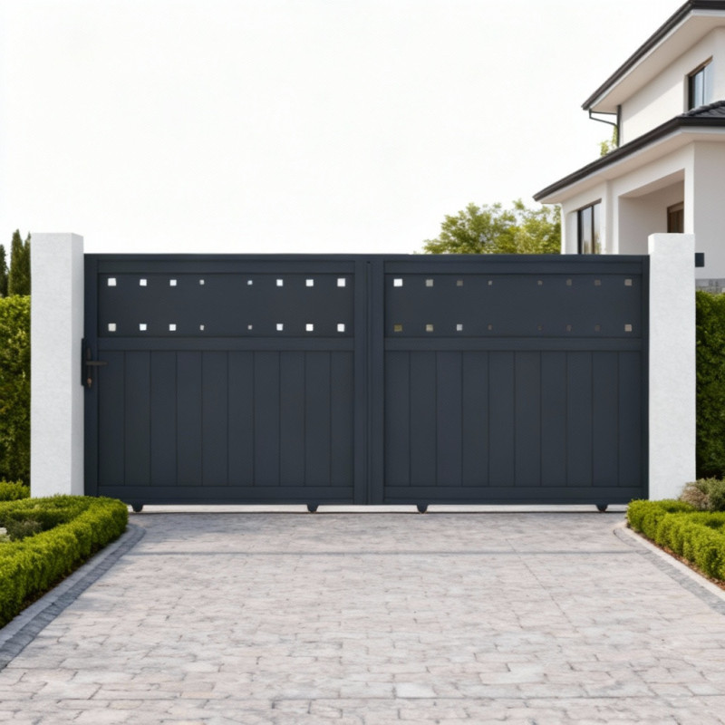 X-Metal Portails en aluminium Aluminium Anthracite