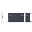 X-Metal Portails en aluminium Aluminium Anthracite