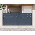 X-Metal Portails en aluminium Aluminium Anthracite