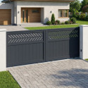 X-Metal Portails en aluminium Aluminium Anthracite