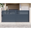 X-Metal Portails en aluminium Aluminium Anthracite