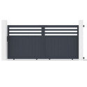 X-Metal Portails en aluminium Aluminium Anthracite