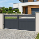 X-Metal Portails en aluminium Aluminium Anthracite