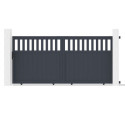 X-Metal Portails en aluminium Aluminium Anthracite