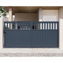 X-Metal Portails en aluminium Aluminium Anthracite