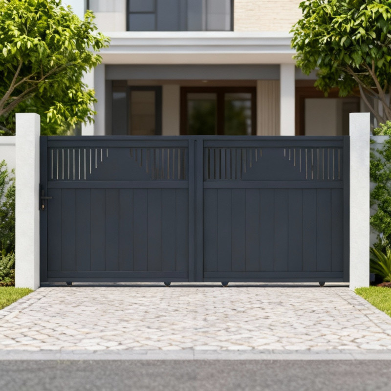 X-Metal Portails en aluminium Aluminium Anthracite