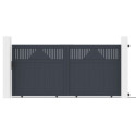X-Metal Portails en aluminium Aluminium Anthracite