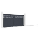 X-Metal Portails en aluminium Aluminium Anthracite