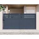 X-Metal Portails en aluminium Aluminium Anthracite