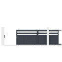 X-Metal Portails en aluminium Aluminium Anthracite