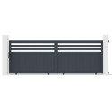 X-Metal Portails en aluminium Aluminium Anthracite