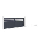 X-Metal Portails en aluminium Aluminium Anthracite