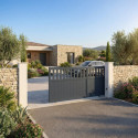 X-Metal Portails en aluminium Aluminium Anthracite