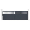 X-Metal Portails en aluminium Aluminium Anthracite