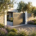 X-Metal Portails en aluminium Aluminium Anthracite