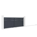 X-Metal Portails en aluminium Aluminium Anthracite