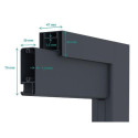 X-Metal Portails en aluminium Aluminium Anthracite