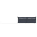 X-Metal Portails en aluminium Aluminium Anthracite