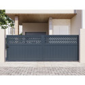 X-Metal Portails en aluminium Aluminium Anthracite