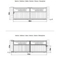 X-Metal Portails en aluminium Aluminium Anthracite