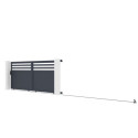 X-Metal Portails en aluminium Aluminium Anthracite