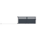 X-Metal Portails en aluminium Aluminium Anthracite