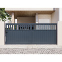 X-Metal Portails en aluminium Aluminium Anthracite
